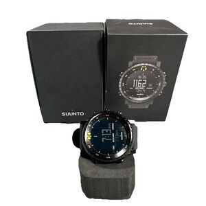 SUUNTO Core SS050276000 Black Yellow 3ATM Azimuth Altitude Atmosphere Compass